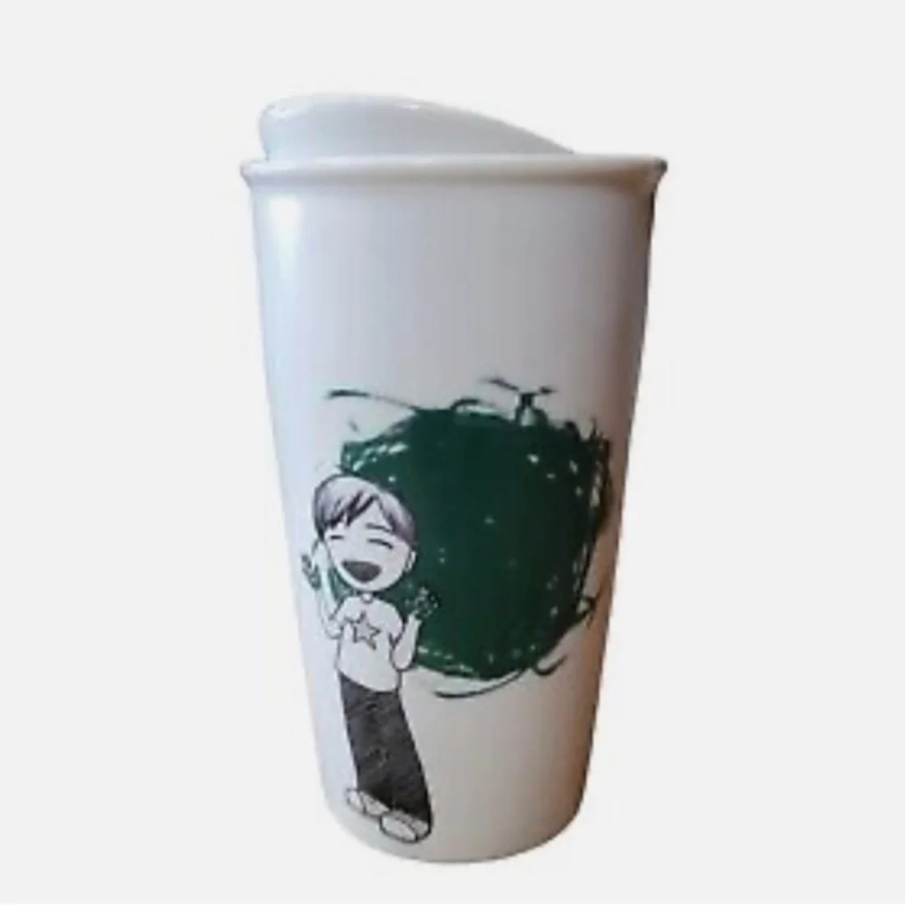 Starbucks‎ 2015 Kid Green Finger Paint